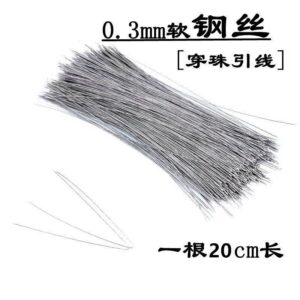 軟質スチールワイヤーは 100 本 / 組で梱包する